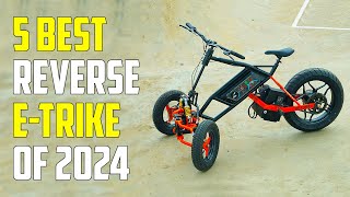 5 Most Innovative Reverse Electric Trikes 2024