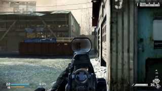 Playstation 4 Call of Duty Ghosts Gameplay (30-5 FFA on Freight)