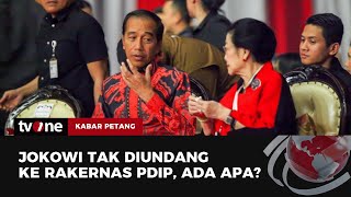 Jokowi Tak Diundang Ke Rakernas PDIP, Ada Apa? | Kabar Petang tvOne