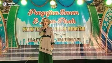 Guruku - Santri Nurul Hidayah | Pengajian Umum & Lepas Pisah PAUD Terpadu Nurul Hidayah