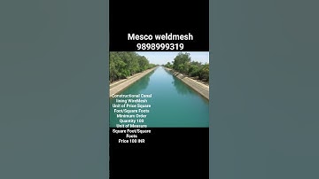 construction canal wiremesh            #weldmesh #fencing #gujarat #construction #delivery #india