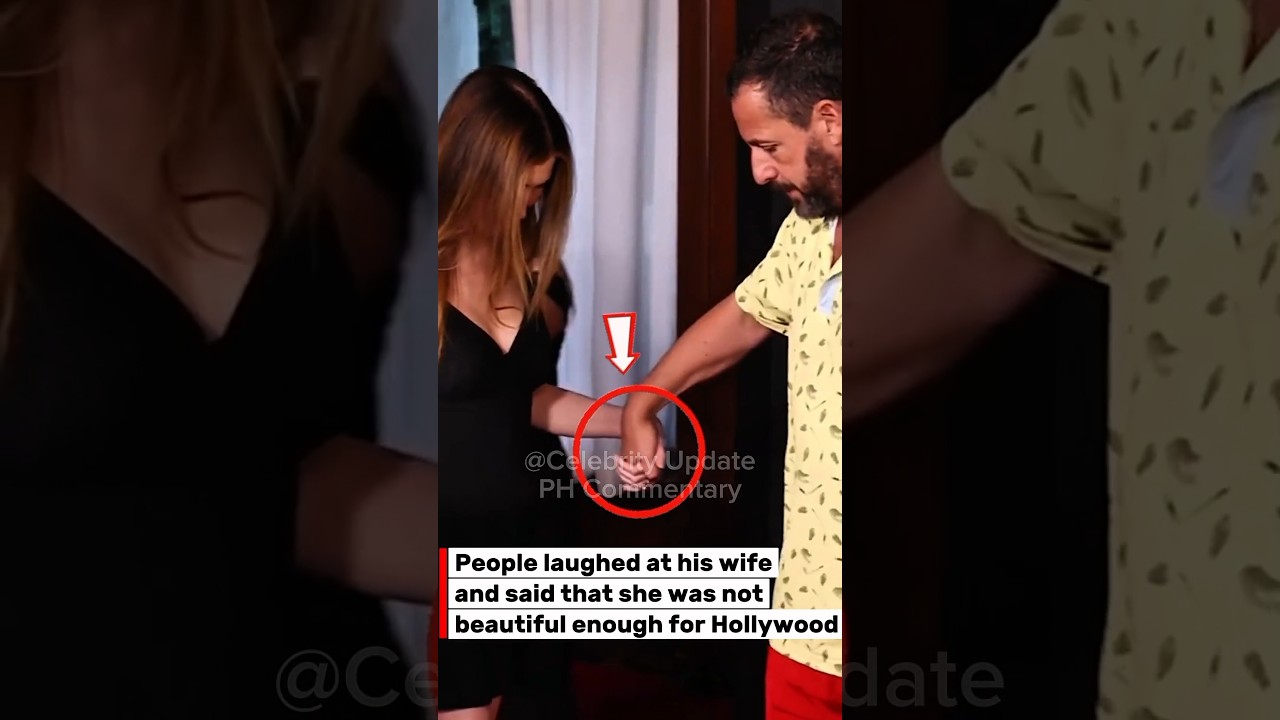 People Laughed at His Wife, Then Adam Sandler Said This #short