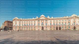 The Capitole de Toulouse timelapse showcases the historic city hall. France