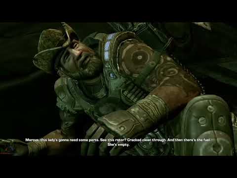 Gears of War 3 - Act 4 Chapter 5 - Bon Voyage - XBOX Series X Gameplay