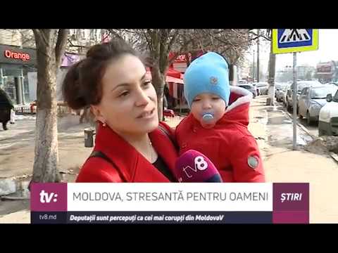 MOLDOVA, STRESANTĂ PENTRU OAMENI Deputații sunt percepuți ca cei mai corupți din Moldova