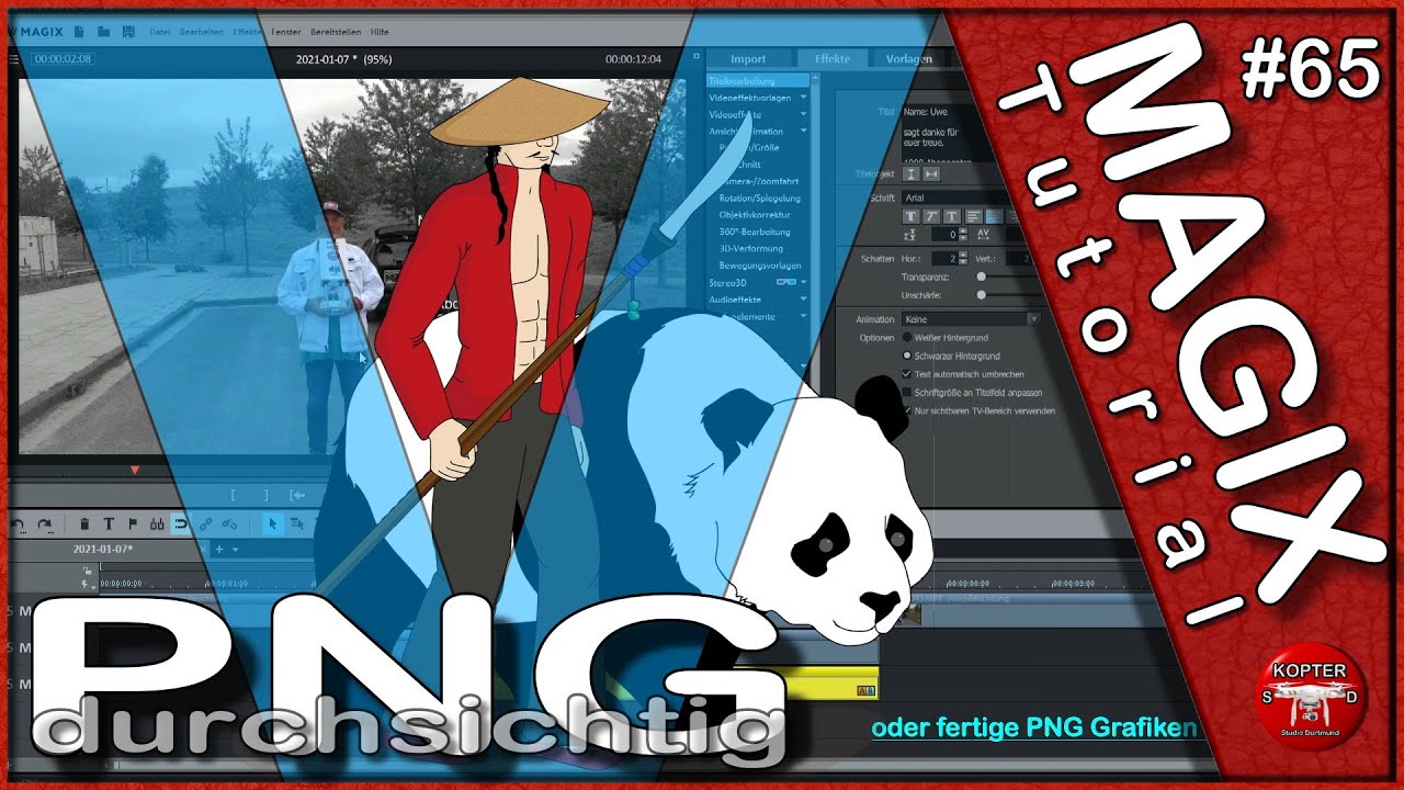 Magix Video Deluxe • hervorheben einer Person • oder Gegenstand • Tutorial