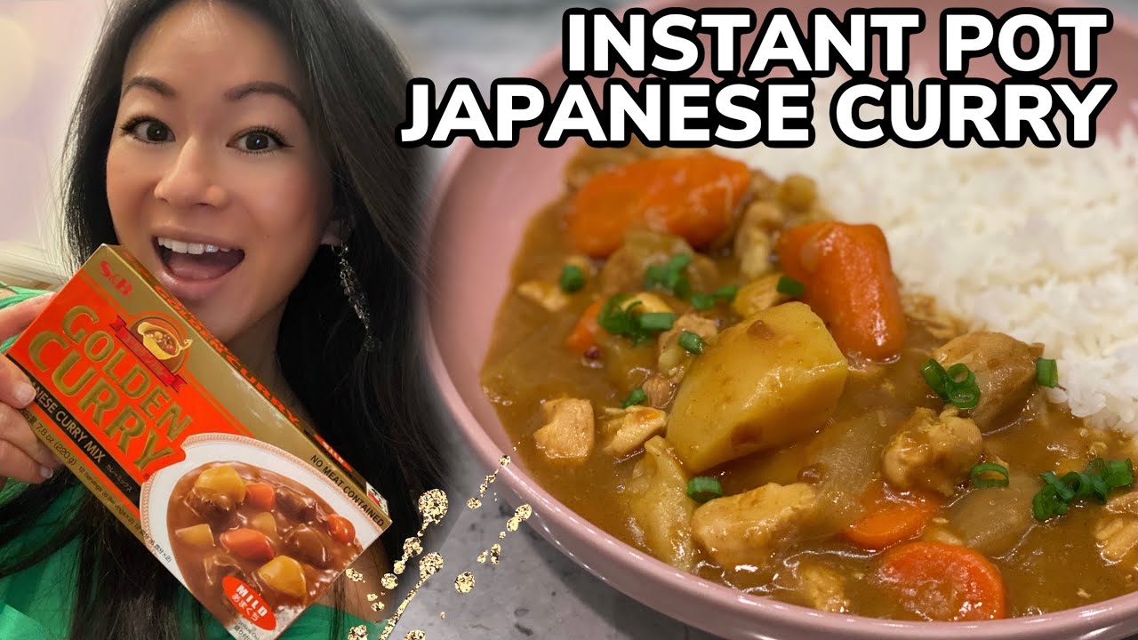 🍛 Instant Pot Pressure Cooker Japanese Curry Recipe w/ S&B Golden