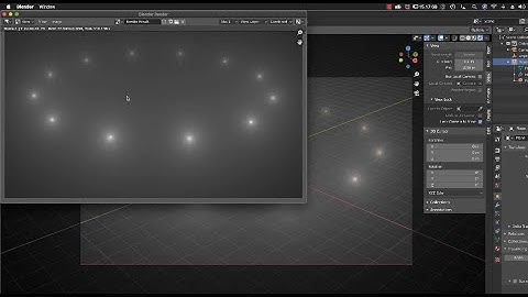 Blender 2.8 - Light Array Simple Quick Tutorial