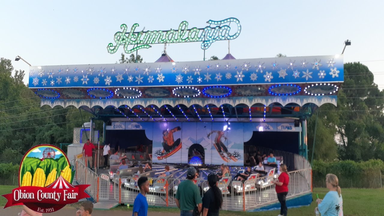 Himalaya ride at the Obion County Fair 2021 - YouTube