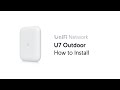 Ubiquiti - Instrukcja instalacji punktu dostępowego U7 Outdoor