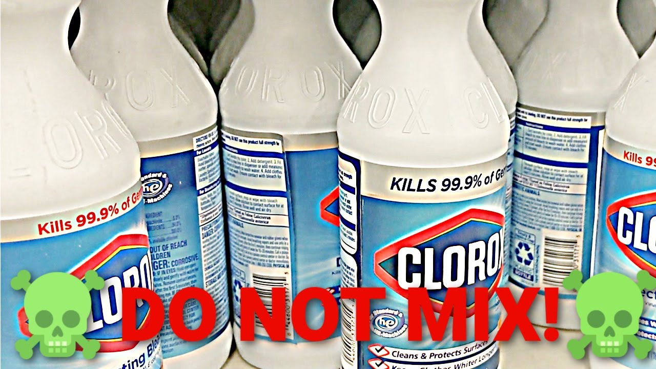 8 Cleaning Products You Should Never Mix