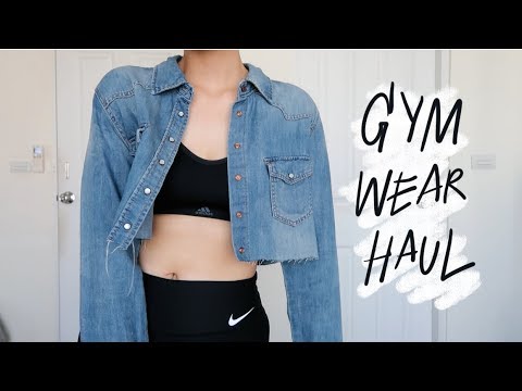 กางเกง ใส่ ออก กํา ลังกา ย  2022 Update  GYM WEAR HAUL เลือกชุดออกกำลังกายยังไงดี??