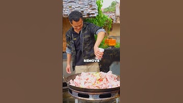 This Boy Made a Delicious Dish From Bones No One Wanted! #shorts #food #asmreating #tiktok