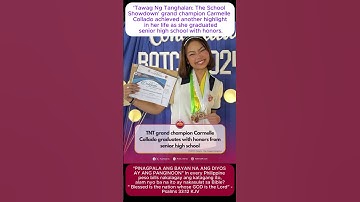 CONGRATS, CARMELLE! 🎉🎓  #viralvideo  #angakingawitaypagibig  #news