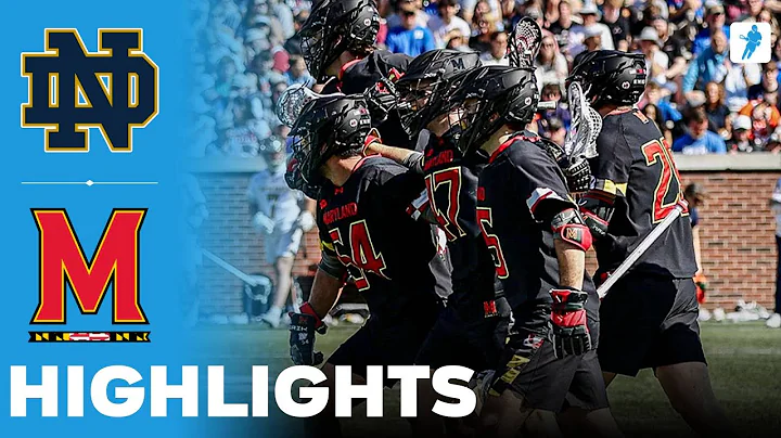 Notre Dame vs Maryland | NCAA College Lacrosse | Highlights - March 01, 2025
