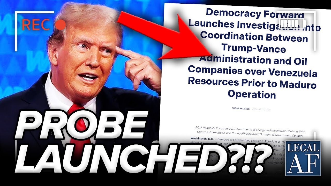 PROBE LAUNCHED into Trump & Big Oil’s Takeover of Venezuela