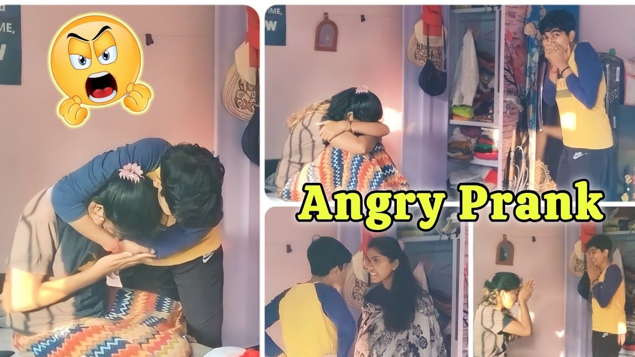 Angry Prank🤬Reaction On My Girlfriend😰 Lesbian Couple 🏳️‍🌈@Ghutu_Baban