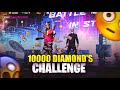 10000 💎💎 Diamonds Challenge..🔥 | 1 vs 1 One tap Only Room 🔥 | Freefire Malayalam