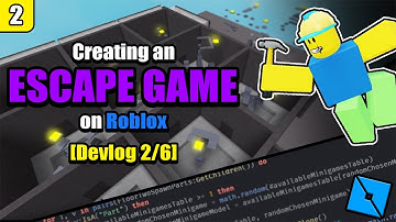 Creating an Escape Game on Roblox! | Devlog (2/6) | StinkyDonut