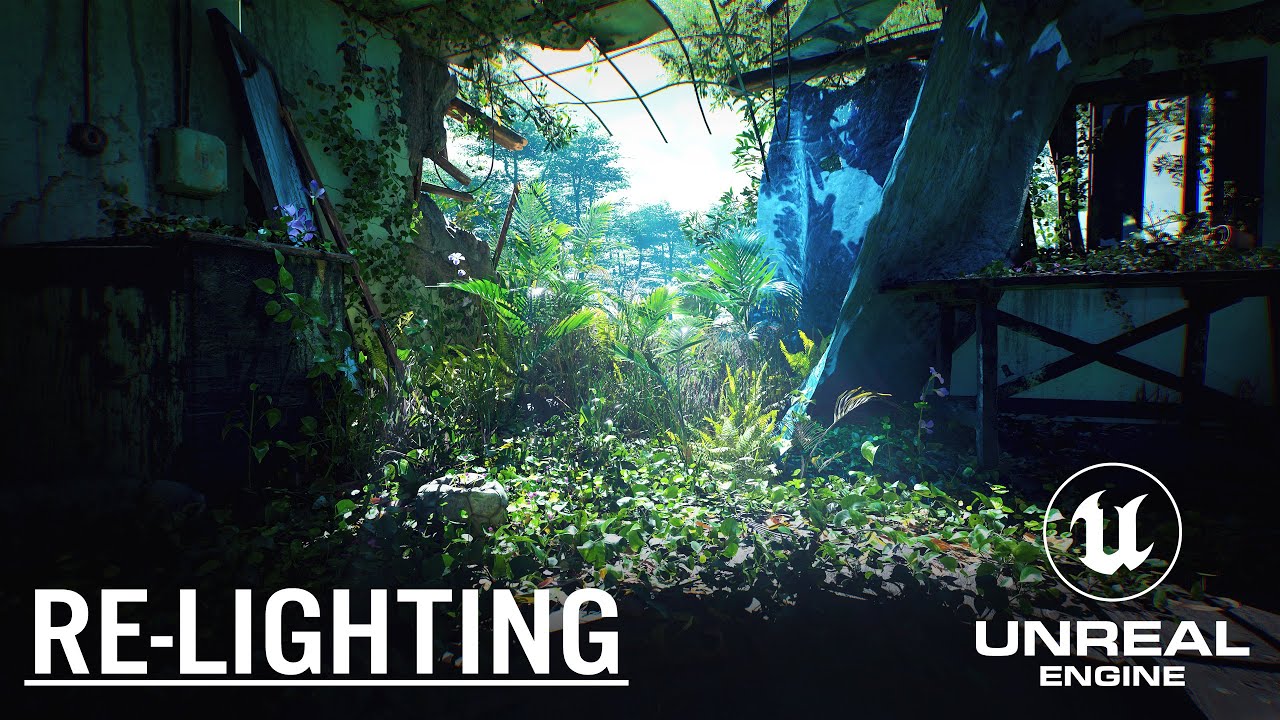 Unreal Engine 5.2 Level Art -Nanite & Lumen- - YouTube