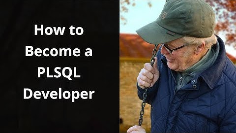 How to Become a PL SQL Developer