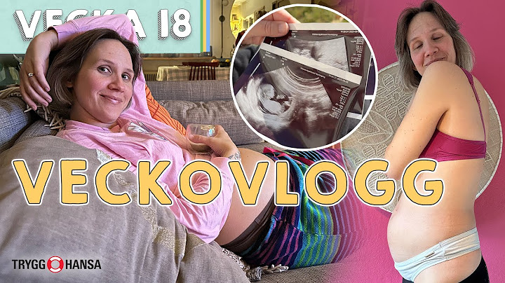 FÖRSTA ULTRALJUDET! - Patricia & Kerstin vecka 18