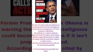 🔥 Obama Warns About AI