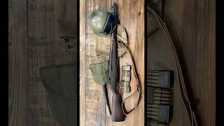 WWII 1944 Winchester M1 Garand ASMR #gunasmr #war #history #militaryguns #military #usa #wwii #ww2