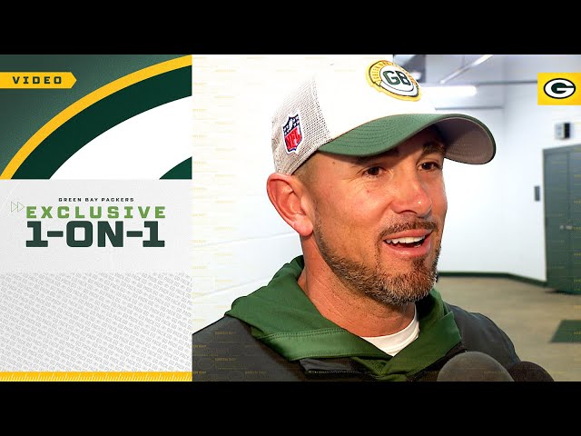 Matt LaFleur 1-on-1: 'One of the more entertaining preseason games' 