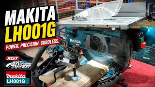 NEW Makita LH001G XGT Miter Saw Review & Cutting Test | Powerful 40V Max Performance