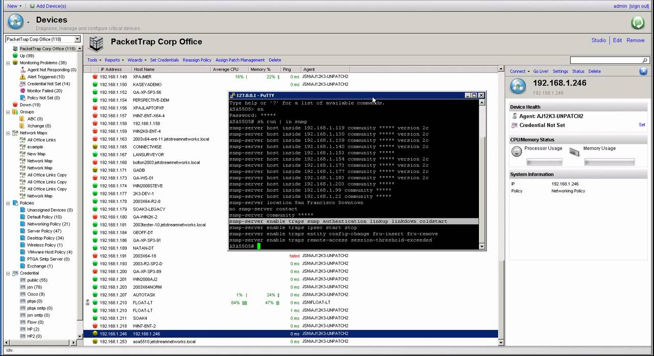 php snmp trap receiver