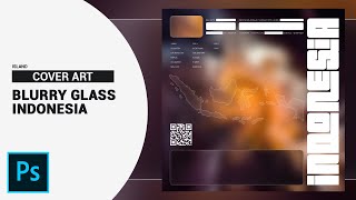 Blurry glass indonesia island - tutorial photoshop cc 2020