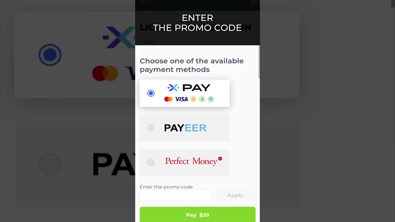 How to pay for vfxAlert signals with a big discount