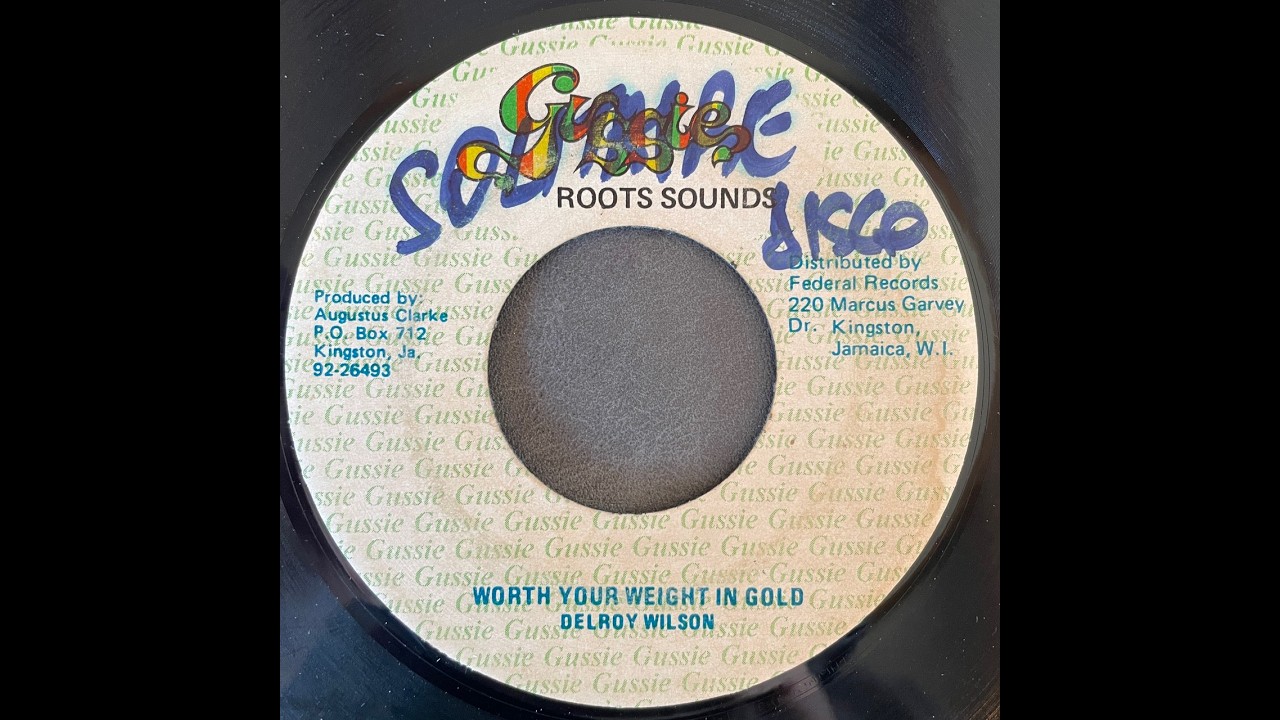Delroy Wilson - Worth Your Weight In Gold【7-21965】 | Jamaican Soul