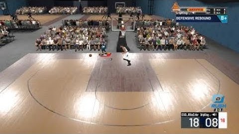 NBA 2K21 Rush 1v1 Snatch block this kid and then dunk on him crazy!!!