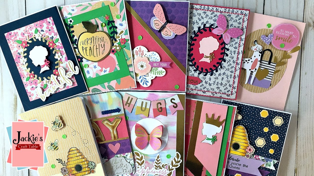 Spellbinders April Card Kit Release & 10 Card Projects | Weekend Fun 2020