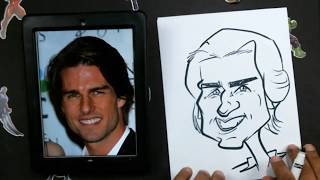 How To Draw A Caricature Using Easy Basic Shapes **NEW**