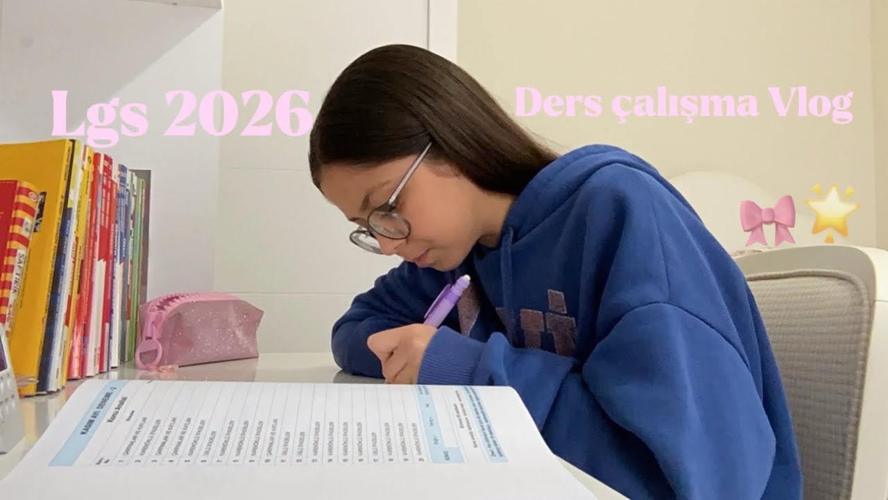 Lgs Ders Çalışma Vlog🎀