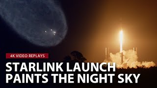 SpaceX Falcon 9 rocket paints sky with 'jellyfish' effect during after-sunset Starlink mission by Spaceflight Now 22,604 views 2 weeks ago 25 minutes