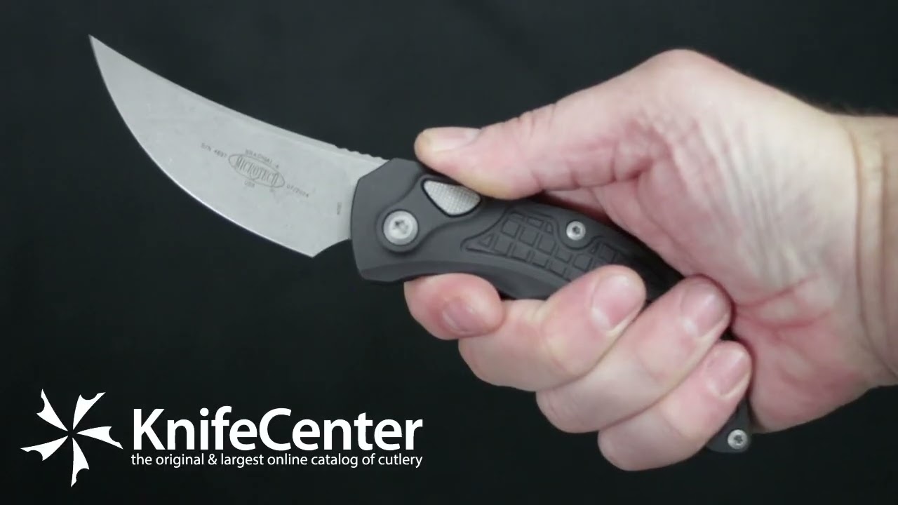 Microtech/Bastinelli Creations 268A-10AP Brachial AUTO Folding Knife