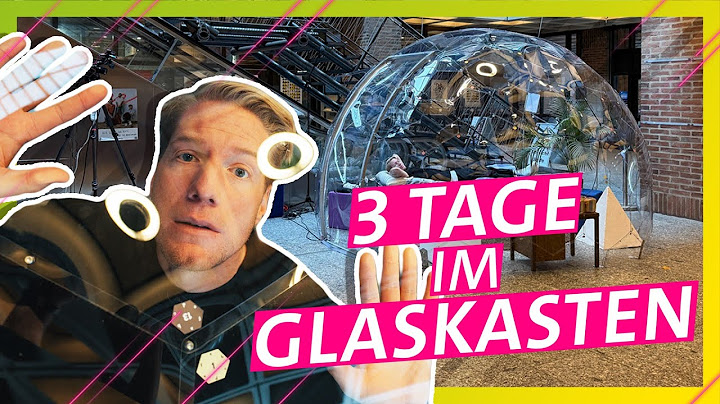 3 Tage öffentlich ausgestellt als Kunstwerk - Staffelfinale