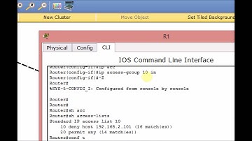 Network#18: Access List - Standard Named ACL