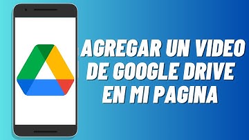 Cómo agregar un video de Google Drive en mi pagina de Google Sites