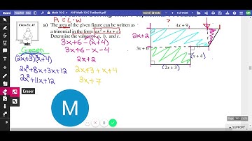 Math 10-C Unit 2 Lesson 6 - Problem Solving With Polynomials