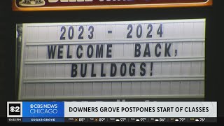 Downers Grove District 58 postpones start of classes due to heat