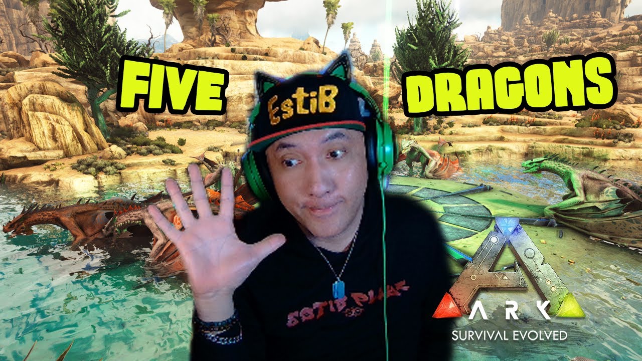 Ark Evolved Season 5 – Limang Dragon (Gameplay Ep16) | Estib Playz