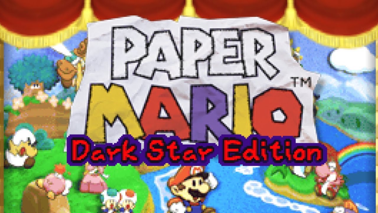 Paper Mario Dark Star Edition Day 1 (Part 1) YouTube