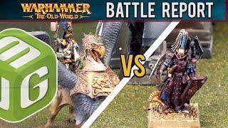 Empire vs Dark Elves Warhammer The Old World Battle Report Ep 3