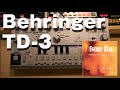 Behringer 「TD-3」 届いたからさっそくあの曲のフレーズとかいろいろ演奏。