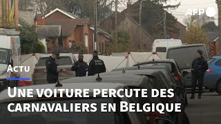 Belgique: une voiture fonce sur une foule allant à un carnaval, six morts | AFP